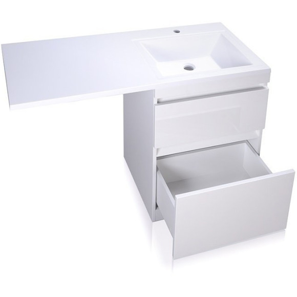 Тумба под раковину Style Line Даллас 120 СС-00000388 Белая Тумба под раковину Style Line Даллас 120 СС-00000388 Белая