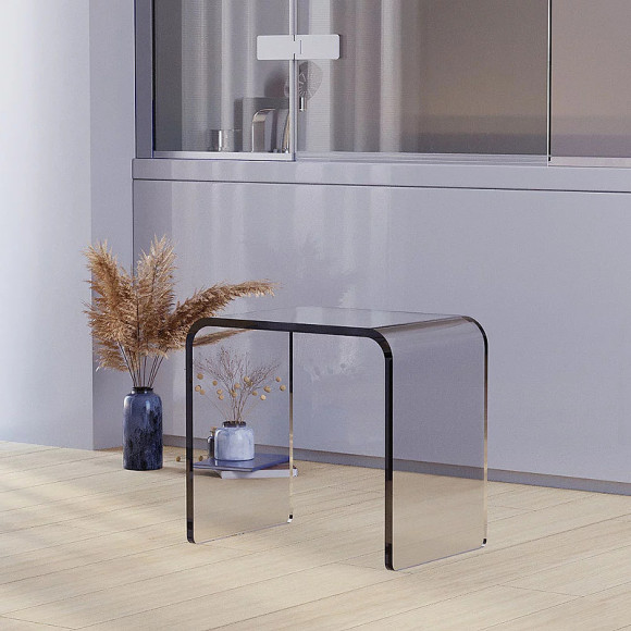 Стульчик для ванной Veconi ST-1 ST-AC-1T прозрачный Стульчик для ванной Veconi ST-1 ST-AC-1T прозрачный