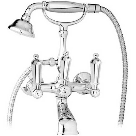Смеситель для ванны Cezares First VD FIRST-VD-01-M Хром