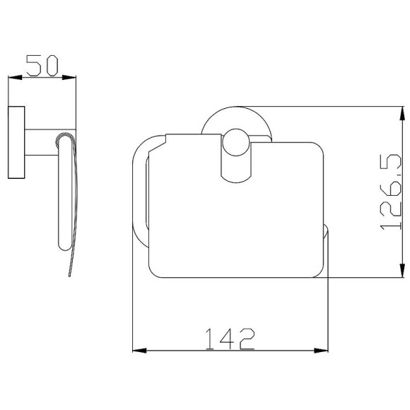 Держатель туалетной бумаги Rav Slezak Colorado COA0400Z с крышкой Золото Держатель туалетной бумаги Rav Slezak Colorado COA0400Z с крышкой Золото