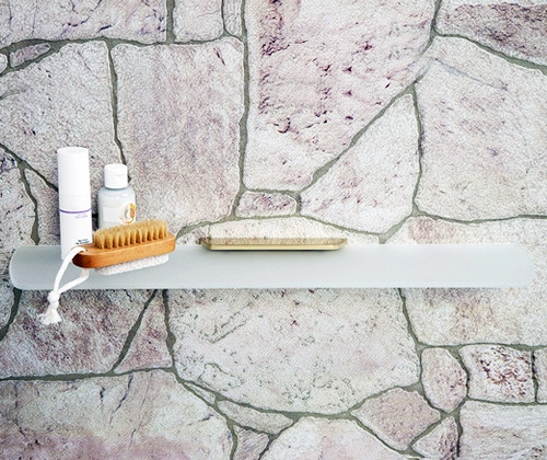 Стеклянная полка WasserKRAFT Aisch K-5924 Золото матовое