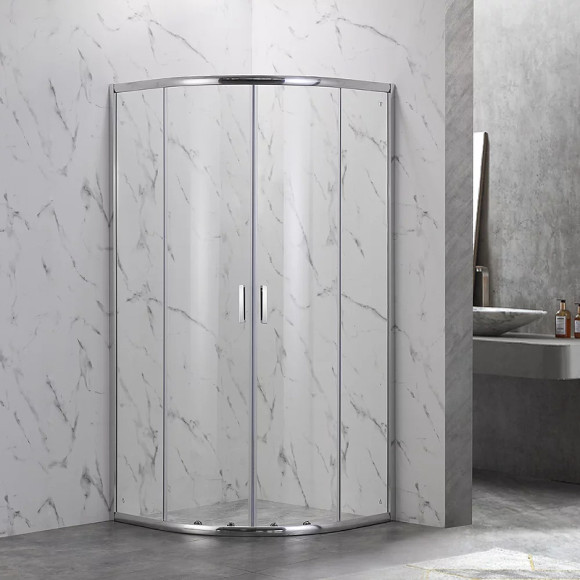 Душевой уголок Veconi Rovigo RV-202 80х80 RV202-80-01-C6 профиль Хром стекло прозрачное Душевой уголок Veconi Rovigo RV-202 80х80 RV202-80-01-C6 профиль Хром стекло прозрачное
