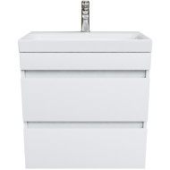 Тумба с раковиной Iddis Zodiac 60 ZOD6CB0i95K подвесная Белая