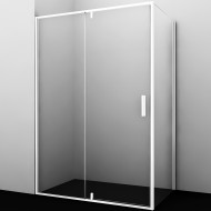 Душевой уголок WasserKRAFT Neime 120x90 19P07 профиль Белый матовый стекло прозрачное Душевой уголок WasserKRAFT Neime 120x90 19P07 профиль Белый матовый стекло прозрачное