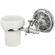 Стакан для зубных щеток Art&Max Barocco AM-1787-Cr Хром