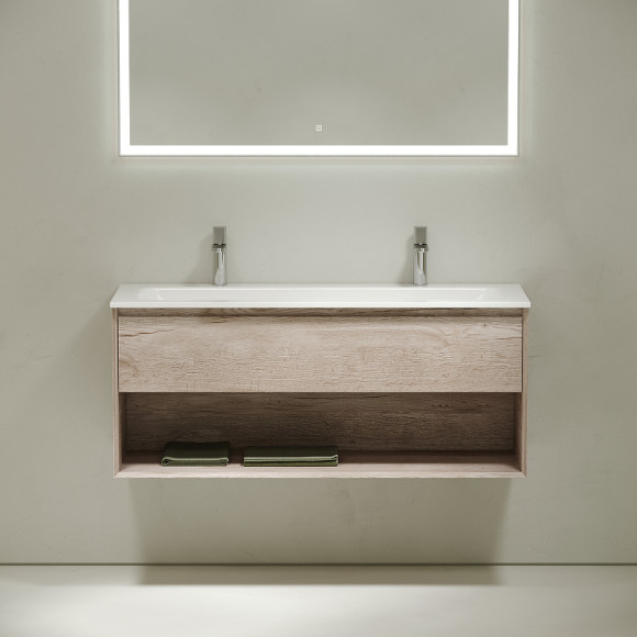 Тумба под раковину Sancos Marmi 1.0 120 MR1.0120EG подвесная Дуб галифакс натуральный Тумба под раковину Sancos Marmi 1.0 120 MR1.0120EG подвесная Дуб галифакс натуральный