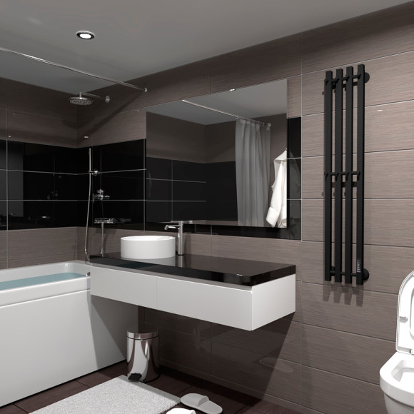 Электрический полотенцесушитель Маргроид Inaro профильный 1200x180 Inaro-12018-1081-9005R правый Черный матовый Электрический полотенцесушитель Маргроид Inaro профильный 1200x180 Inaro-12018-1081-9005R правый Черный матовый