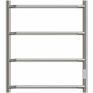 Электрический полотенцесушитель Point Виктория PN06846 П4 400x600 диммер справа Хром