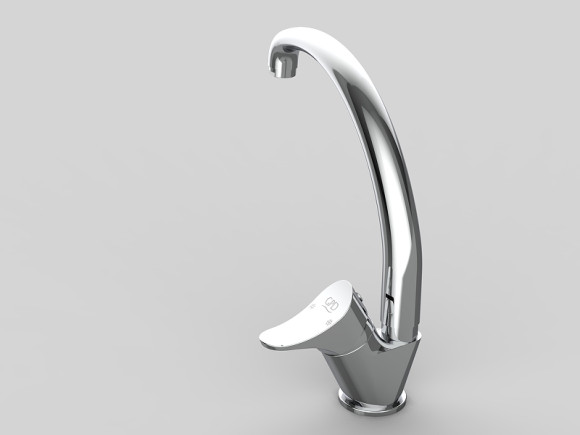 Смеситель для кухни GPD Florus MTE170 Хром