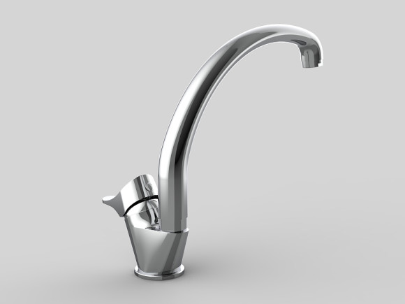 Смеситель для кухни GPD Florus MTE170 Хром