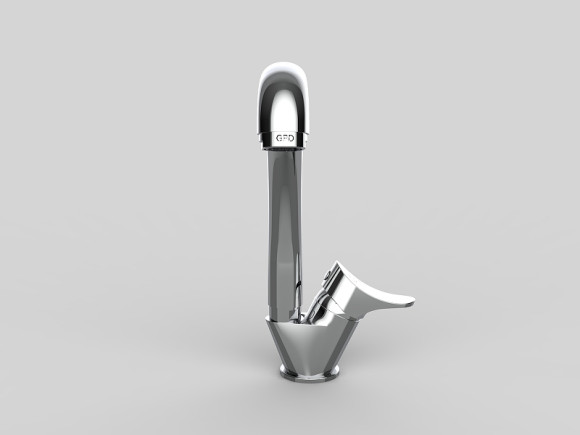 Смеситель для кухни GPD Florus MTE170 Хром