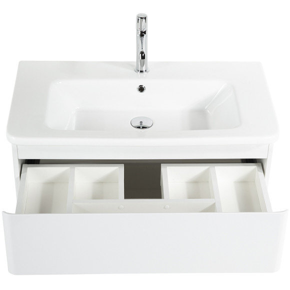 Тумба под раковину BelBagno 105 ALBANO-CER-1050-2C-SO-BL подвесная Bianco Lucido Тумба под раковину BelBagno 105 ALBANO-CER-1050-2C-SO-BL подвесная Bianco Lucido