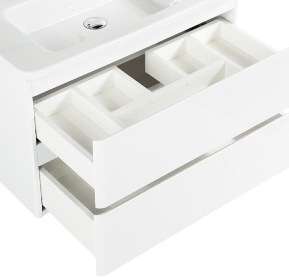 Тумба под раковину BelBagno 105 ALBANO-CER-1050-2C-SO-BL подвесная Bianco Lucido Тумба под раковину BelBagno 105 ALBANO-CER-1050-2C-SO-BL подвесная Bianco Lucido