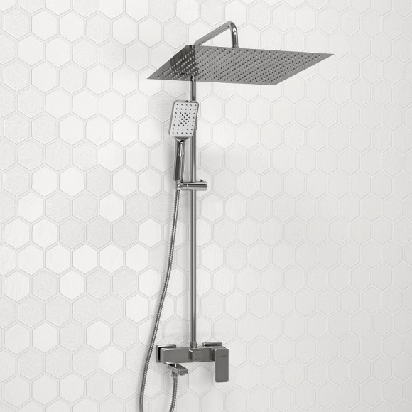 Душевая система WasserKRAFT A177.119.126.010.CH Хром Душевая система WasserKRAFT A177.119.126.010.CH Хром