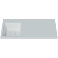 Раковина Orange 100 L ST-100RAL с местом под стиральную машину Белая