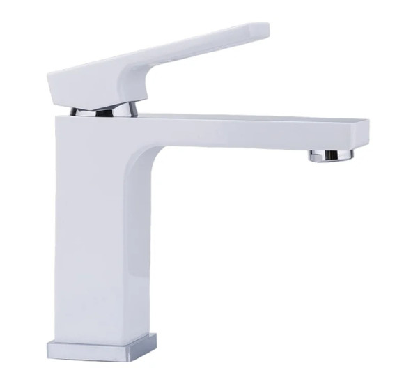 Смеситель для раковины Gappo G17-8 G1017 Белый Смеситель для раковины Gappo G17-8 G1017 Белый