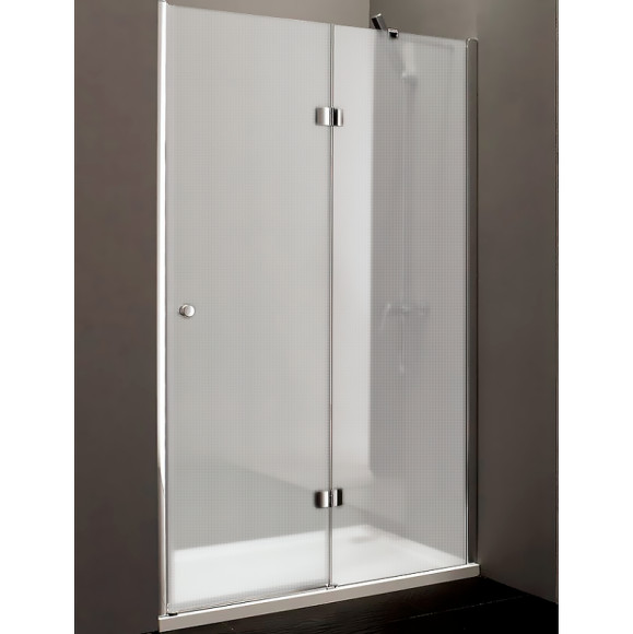Душевая дверь Cezares Verona 120 R VERONA-W-B-12-120-P-Cr-R профиль Хром стекло рифленое