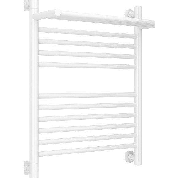 Водяной полотенцесушитель Сунержа Богема+ 600х500 12-0223-6050 с полкой Белый
