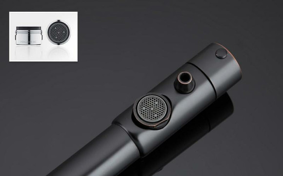 Смеситель для кухни Gappo G4390-10 Черный матовый