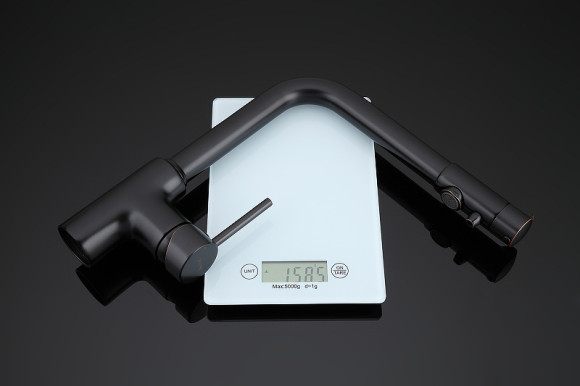 Смеситель для кухни Gappo G4390-10 Черный матовый