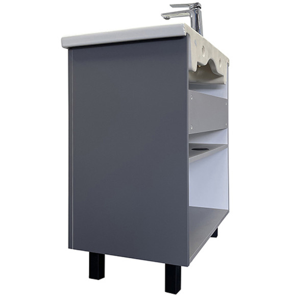 Тумба с раковиной Comforty Лима 70 00-00013686 Антрацит Тумба с раковиной Comforty Лима 70 00-00013686 Антрацит