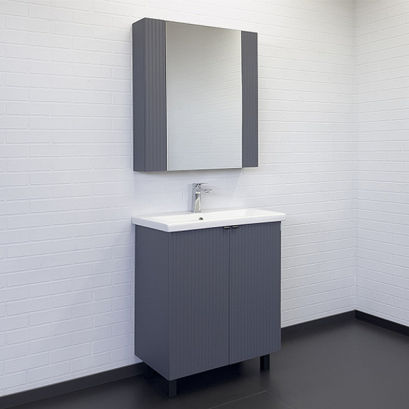 Тумба с раковиной Comforty Лима 70 00-00013686 Антрацит Тумба с раковиной Comforty Лима 70 00-00013686 Антрацит