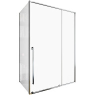 Душевой уголок Allen Brau Fantasy 140x100 3.11008.00 + 3.11014.00 профиль Хром стекло прозрачное
