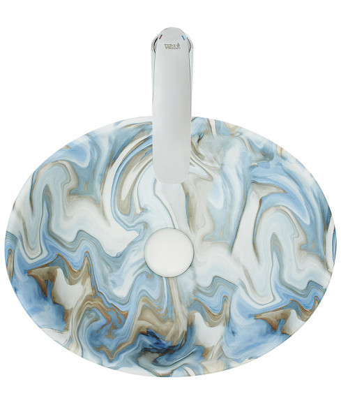 Раковина-чаша WeltWasser Elbach 3078 M814 41 10000004551 Мрамор