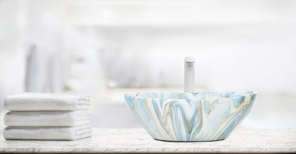 Раковина-чаша WeltWasser Elbach 3078 M814 41 10000004551 Мрамор