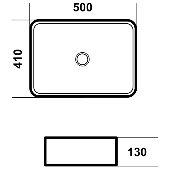 Раковина-чаша Grossman Falcon 50 GR-3052 Белая Раковина-чаша Grossman Falcon 50 GR-3052 Белая