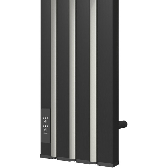 Электрический полотенцесушитель Point Пиано PN19722BC 150x1200 диммер слева Черный Хром Электрический полотенцесушитель Point Пиано PN19722BC 150x1200 диммер слева Черный Хром