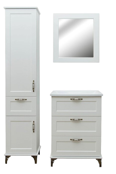 Тумба с раковиной Эстет Bali Classic 65 ФР-00002142 Белая