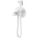 Гигиенический душ со смесителем Boheme Tech 157-MW Белый матовый
