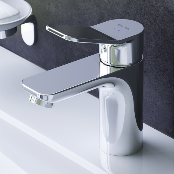 Смеситель для раковины AM.PM X-Joy F85A82100 с донным клапаном Хром Смеситель для раковины AM.PM X-Joy F85A82100 с донным клапаном Хром