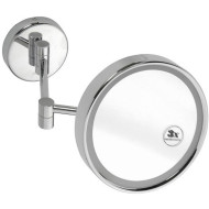 Косметическое зеркало Bemeta Cosmetic mirrors 112101142 с подсветкой с увеличением Хром Косметическое зеркало Bemeta Cosmetic mirrors 112101142 с подсветкой с увеличением Хром