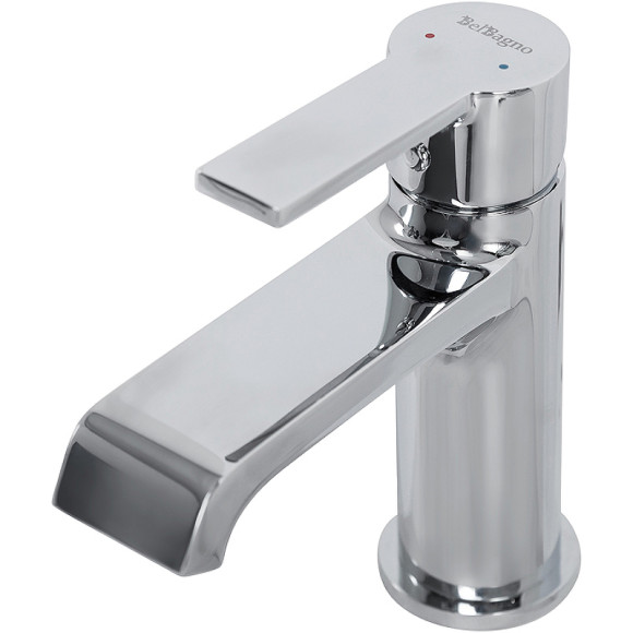 Смеситель для раковины BelBagno Aurora AURORA-LVM-CRM-W0 Хром Смеситель для раковины BelBagno Aurora AURORA-LVM-CRM-W0 Хром