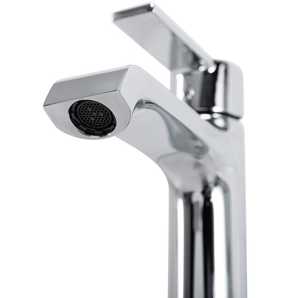 Смеситель для раковины BelBagno Aurora AURORA-LVM-CRM-W0 Хром Смеситель для раковины BelBagno Aurora AURORA-LVM-CRM-W0 Хром