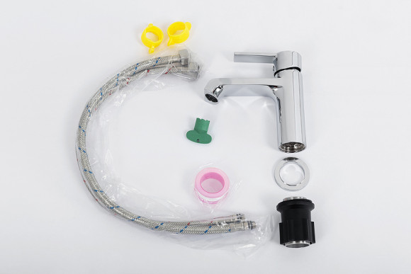 Смеситель для раковины BelBagno Aurora AURORA-LVM-CRM-W0 Хром Смеситель для раковины BelBagno Aurora AURORA-LVM-CRM-W0 Хром