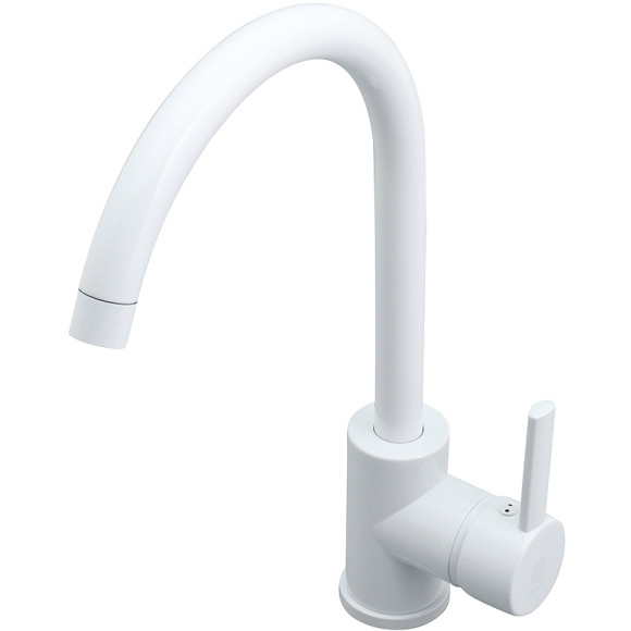 Смеситель для кухни Orange OneLife P04-001W Белый Смеситель для кухни Orange OneLife P04-001W Белый