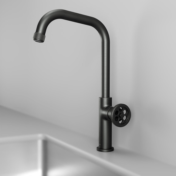 Смеситель для кухни Iddis Grange GRAGM00i05 Графит матовый Смеситель для кухни Iddis Grange GRAGM00i05 Графит матовый