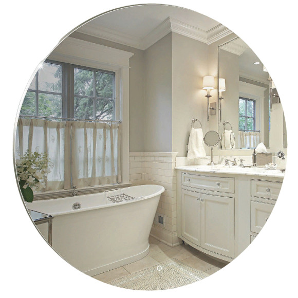 Зеркало Azario Саванна 100 LED-00002465 с подсветкой с сенсорным выключателем и диммером