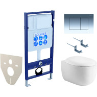 Комплект унитаза с инсталляцией Aquatek Set Aquatek Альтаир cm-010 4в1 с сиденьем Микролифт и клавишей смыва Хром глянцевый Комплект унитаза с инсталляцией Aquatek Set Aquatek Альтаир cm-010 4в1 с сиденьем Микролифт и клавишей смыва Хром глянцевый