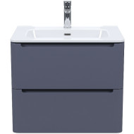 Тумба с раковиной Iddis Edifice 60 EDI60D0i95K подвесная Темно-серая