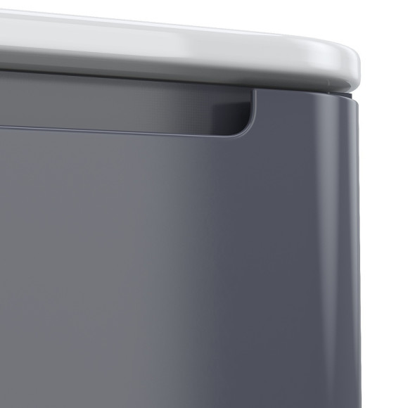 Тумба с раковиной Iddis Edifice 60 EDI60D0i95K подвесная Темно-серая Тумба с раковиной Iddis Edifice 60 EDI60D0i95K подвесная Темно-серая