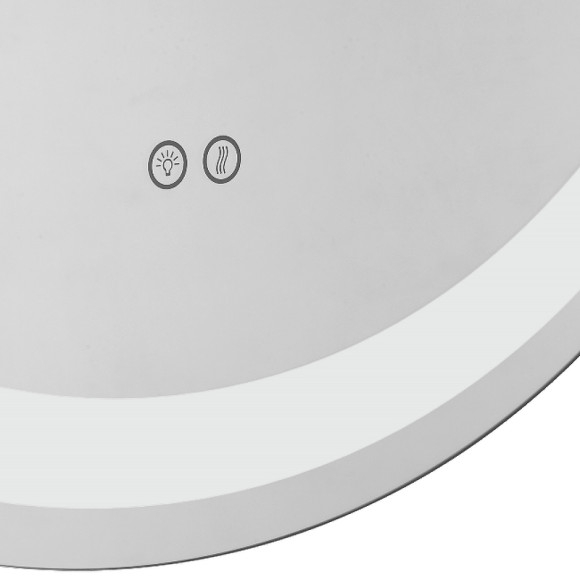 Зеркало Aquaton Анелло 85 1A260802AK010 с подсветкой с сенсорным выключателем и подогревом