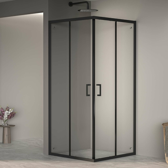 Душевой уголок RGW Passage PA-030B 80x80 3508103088-14 профиль Черный стекло прозрачное Душевой уголок RGW Passage PA-030B 80x80 3508103088-14 профиль Черный стекло прозрачное