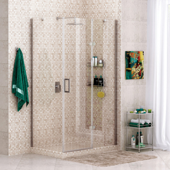 Душевой уголок WasserKRAFT Aller 120x80 10H06R профиль Хром стекло прозрачное