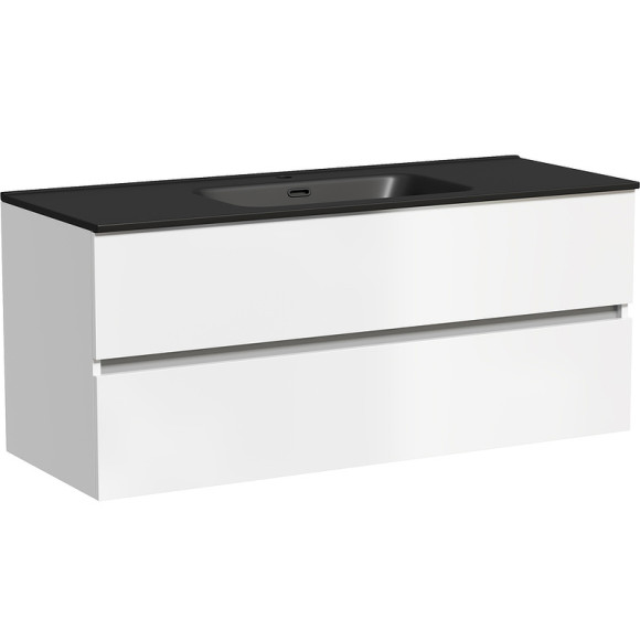 Тумба под раковину Sancos Urban 120 UR120-1W подвесная Белый глянец