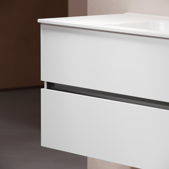 Тумба под раковину Sancos Urban 120 UR120-1W подвесная Белый глянец