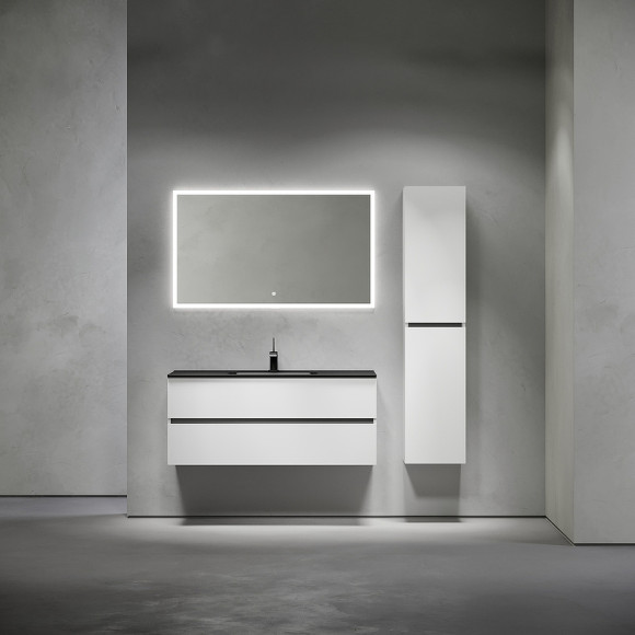 Тумба под раковину Sancos Urban 120 UR120-1W подвесная Белый глянец